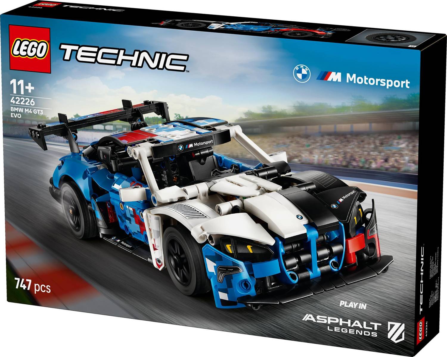 LEGO Technic BMW M4 GT3 EVO Race Car 42226 - Image 4