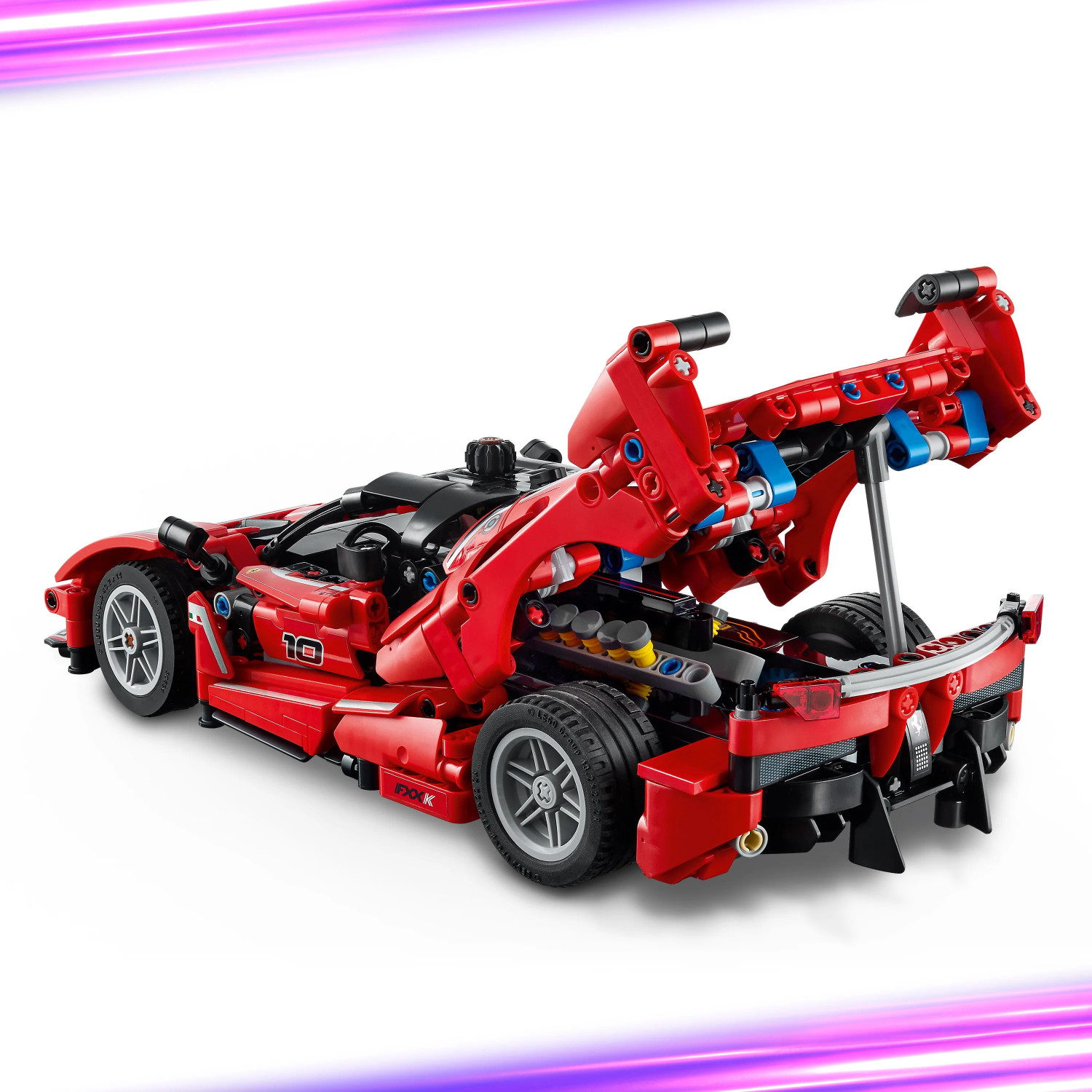 Image of LEGO Technic Ferrari FXX K Model Car Kit STEM Building Toy 42212