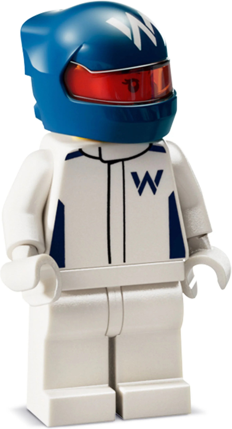 Image of LEGO Speed Champions Williams Racing FW46 F1 Race Car Vehicle Set 77249 (263 Blocks)