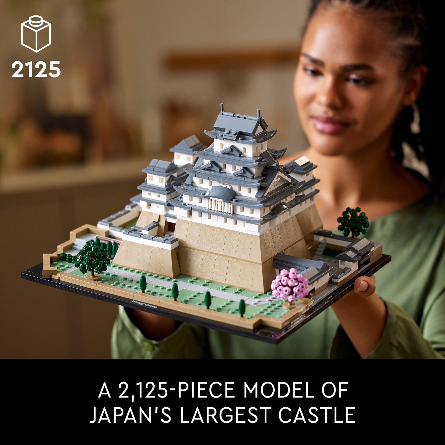 Image of LEGO Architecture Himeji Castle 21060 Building Set (2125 Pieces)