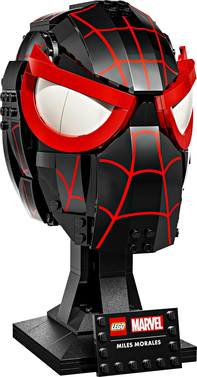 Image of LEGO Marvel Miles Morales' Mask Collectible Adult Building Set 76329