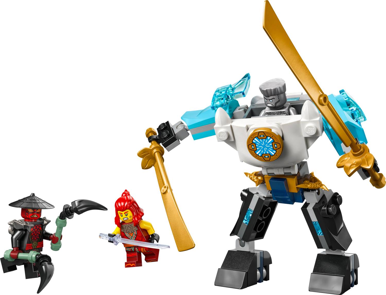 LEGO NINJAGO Zanes Battle Suit Mech Pretend Play Toy Set 71827 (92