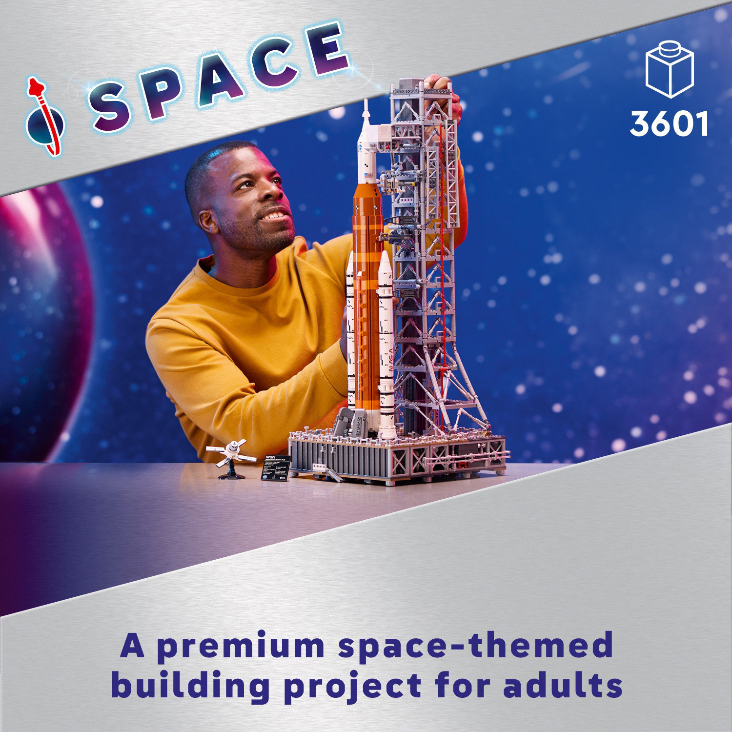 Image of LEGO Icons NASA Artemis Space Launch System 10341 (3601 Pieces)