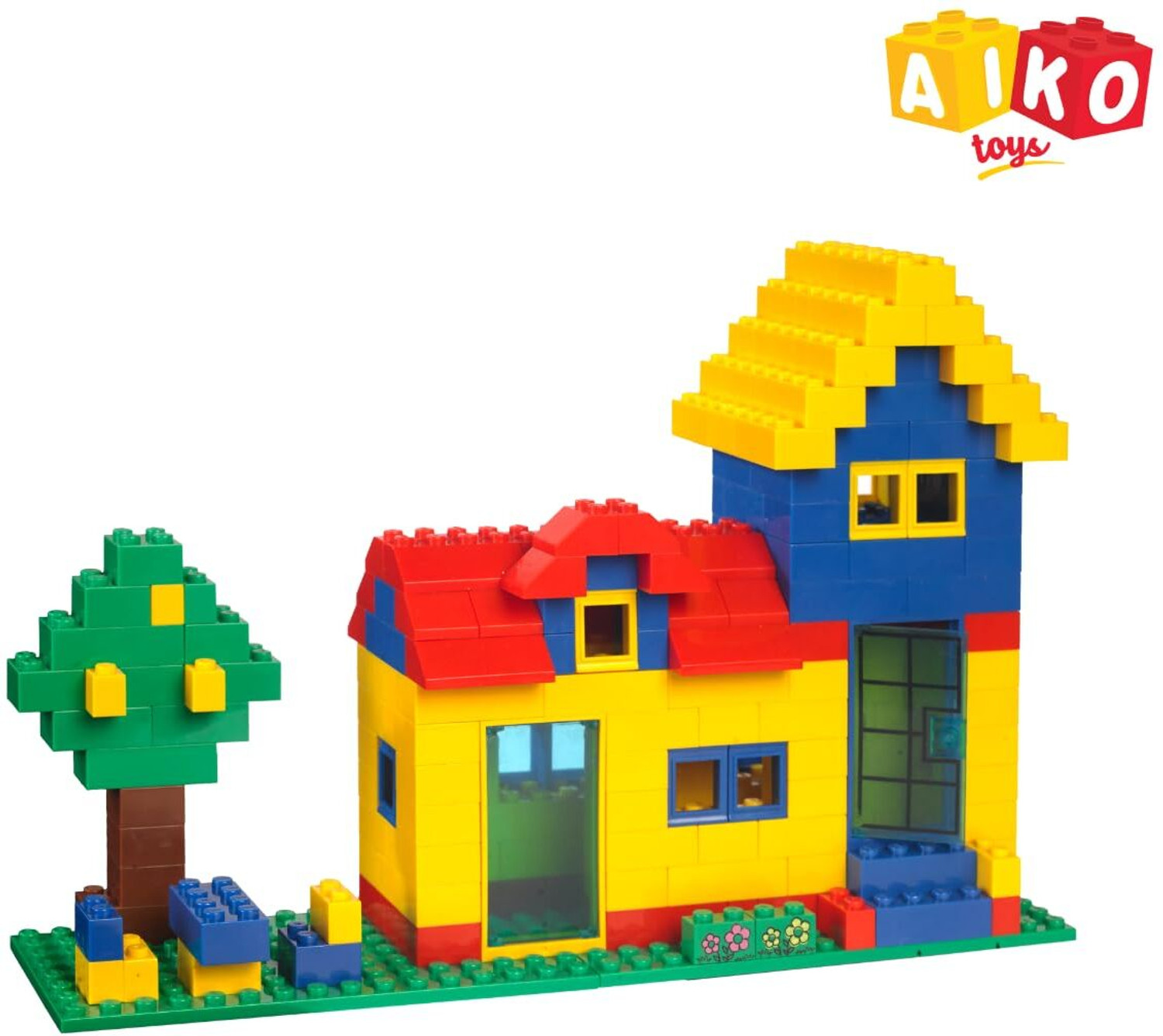 Image of Aiko Town House 6 | 278 Premium Building Blocks | Construction Toy for Kids