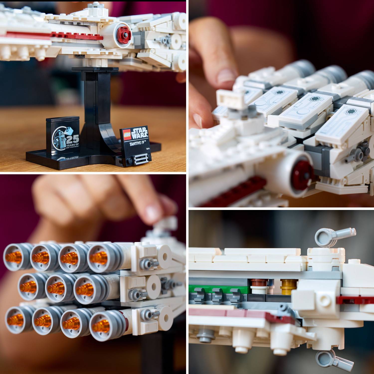 LEGO Star Wars Tantive IV Building Set 75376 ( 654 Pieces) - Star