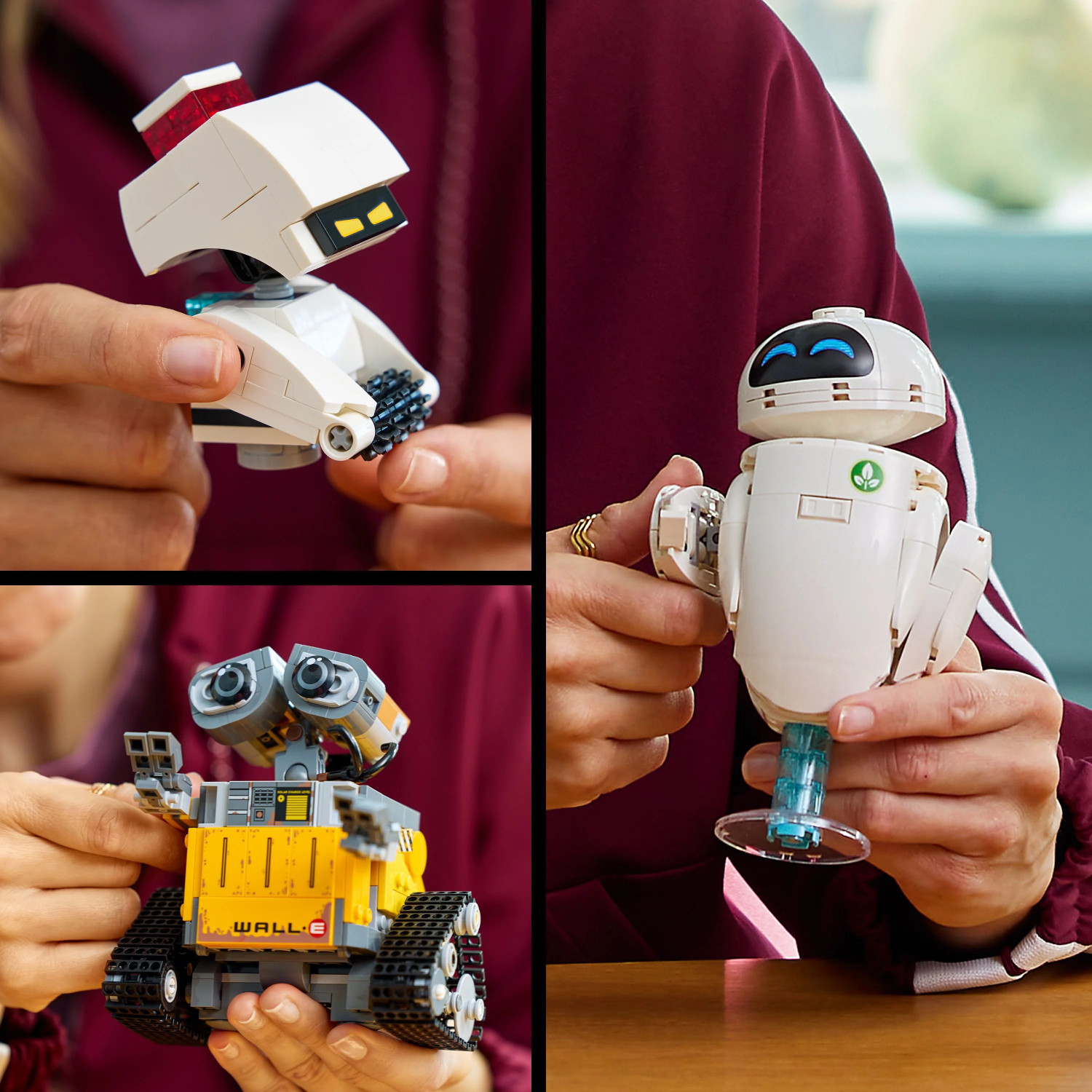 Image of LEGO Disney and Pixar WALL-E and EVE Animated Movie 43279