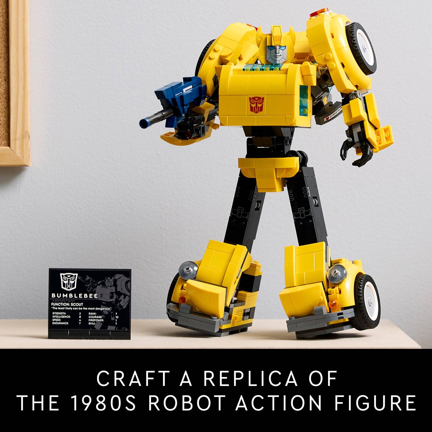 LEGO Icons Transformers Bumblebee Set 10338 (950 Pieces) - Icons