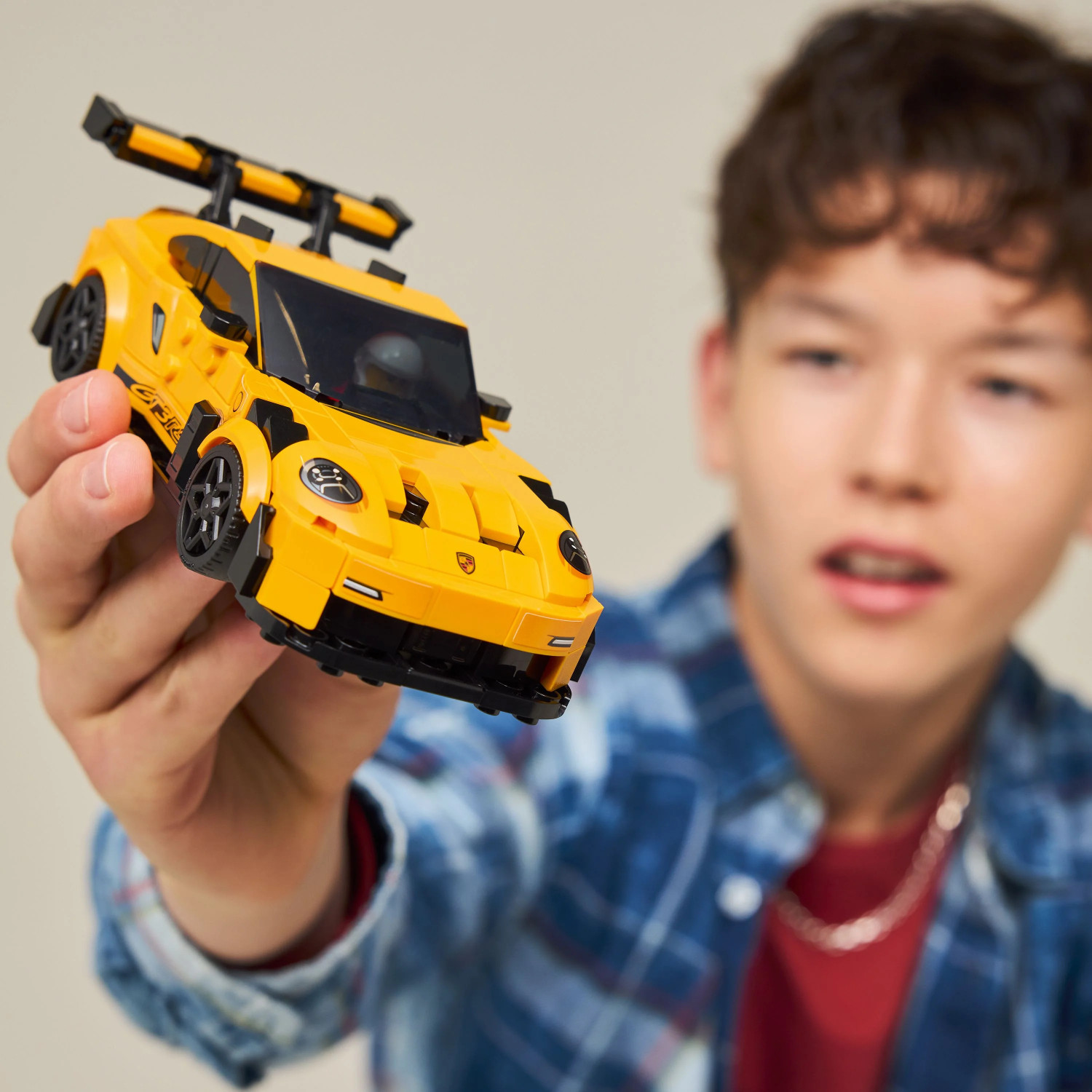 Image of LEGO Speed Champions Porsche 911 GT3 RS Super Car Toy 77239