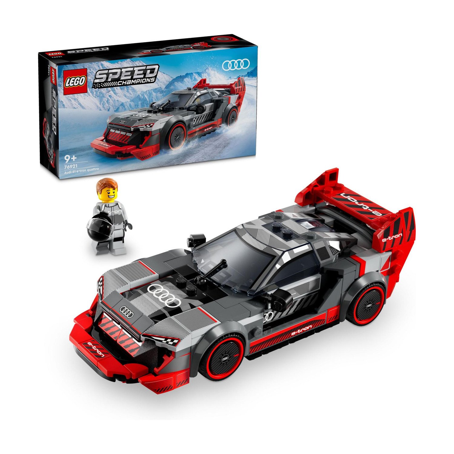 Image of LEGO Speed Champions Audi S1 e-tron quattro Race Car 76921 ( 274 Pieces)