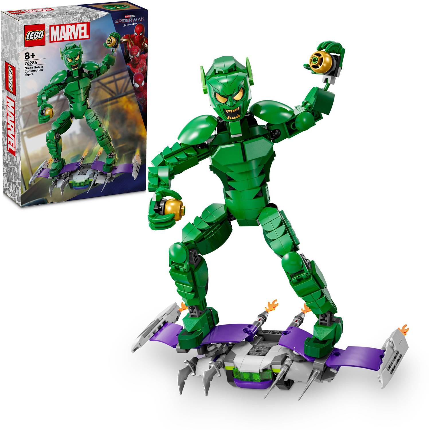 LEGO Super Heroes Marvel Green Goblin Construction Figure 76284