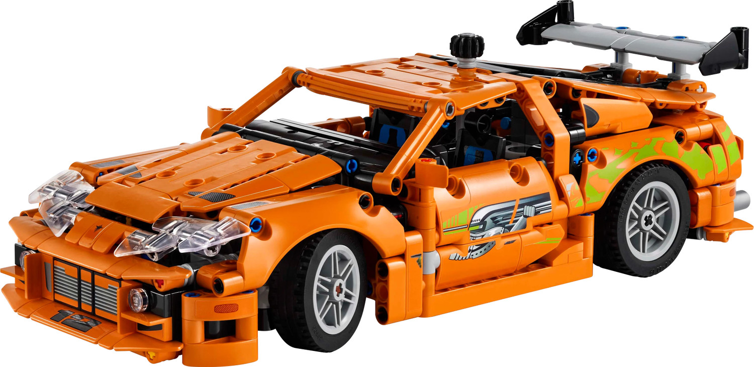 Image of LEGO Technic Fast and Furious Toyota Supra MK4 Toy Car Model Kit 42204(810 Blocks)