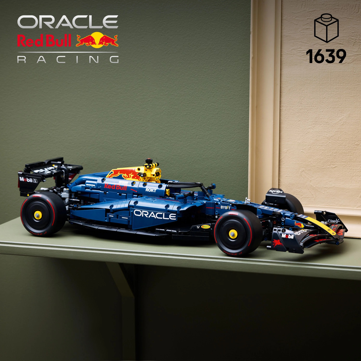 Image of LEGO Technic Oracle Red Bull Racing RB20 F1 Car Model Kit for Adults 42206
