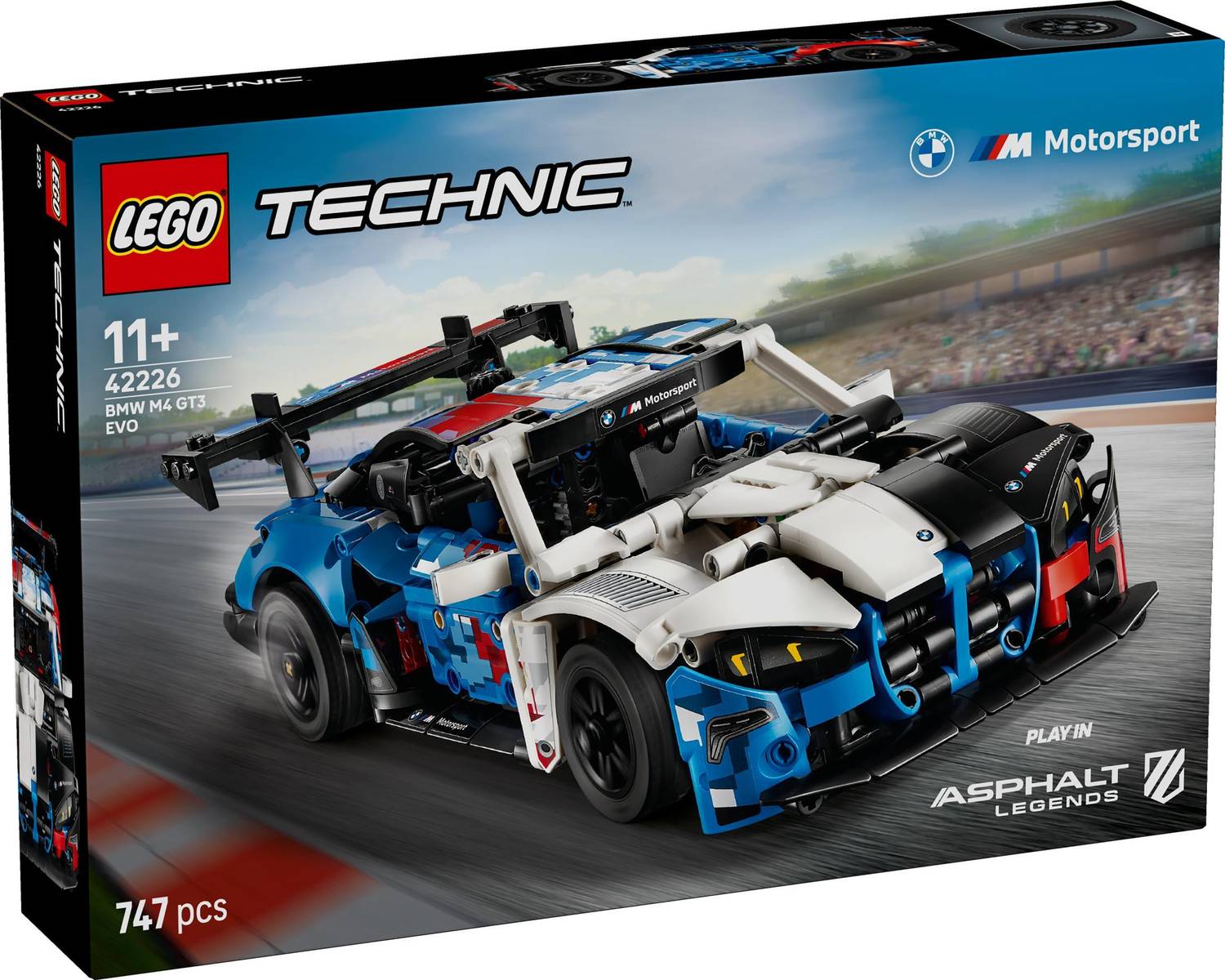 LEGO Technic BMW M4 GT3 EVO Race Car 42226 - Image 3