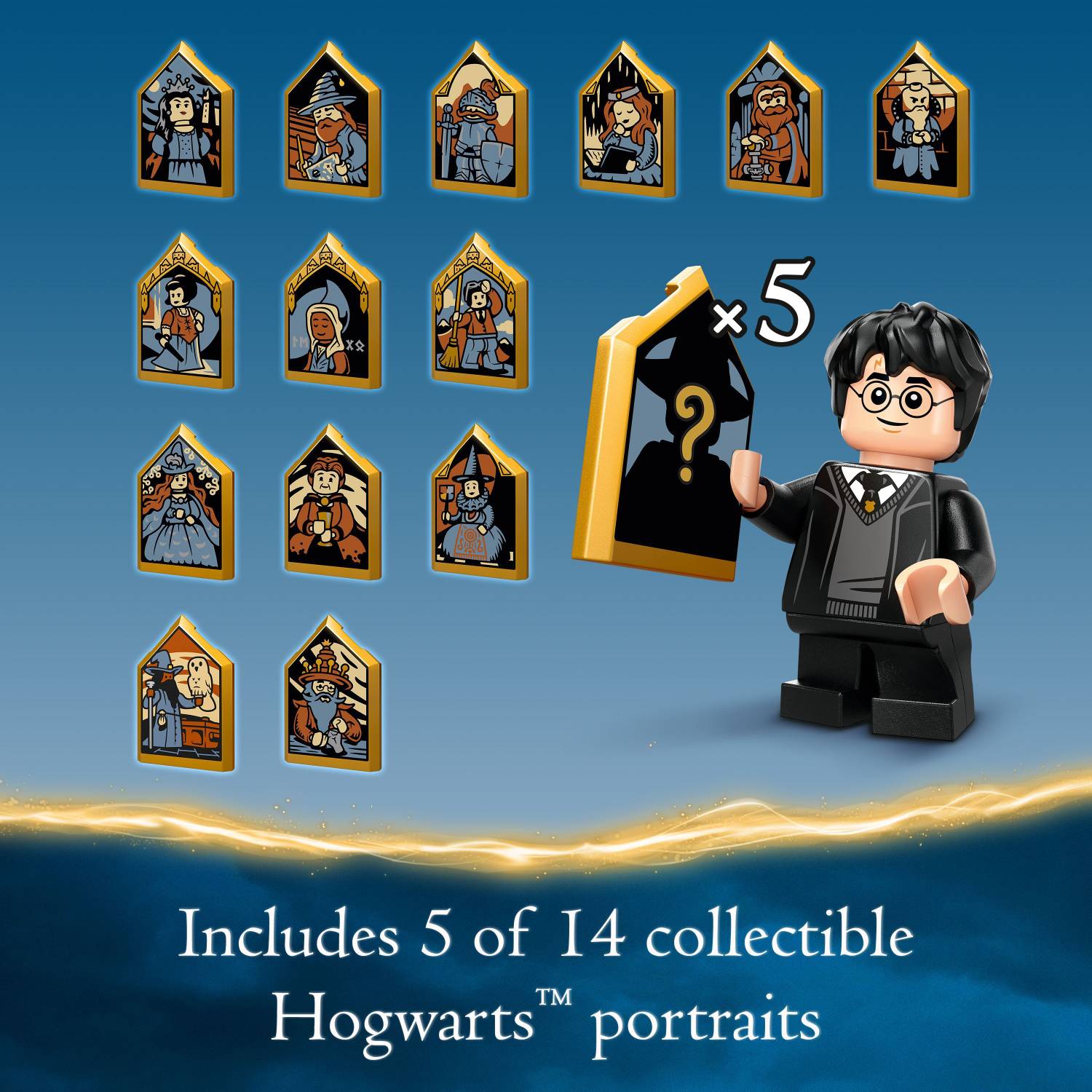 hogwarts great hall lego harry potter hogwarts students