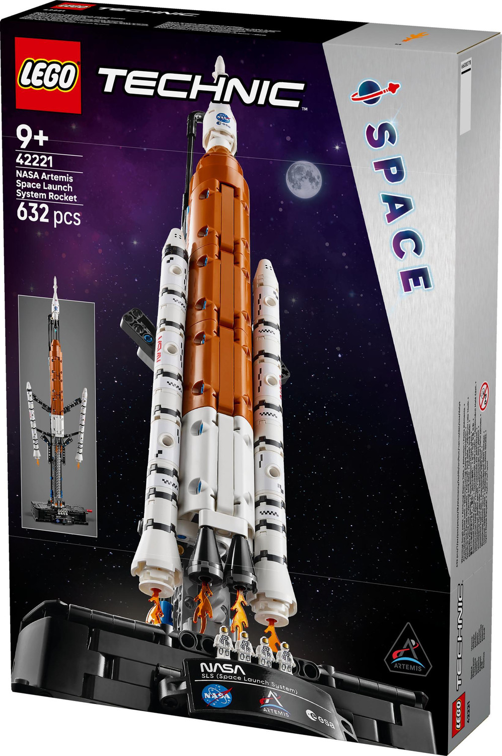 Image of LEGO Technic NASA Artemis Space Launch System Rocket 42221