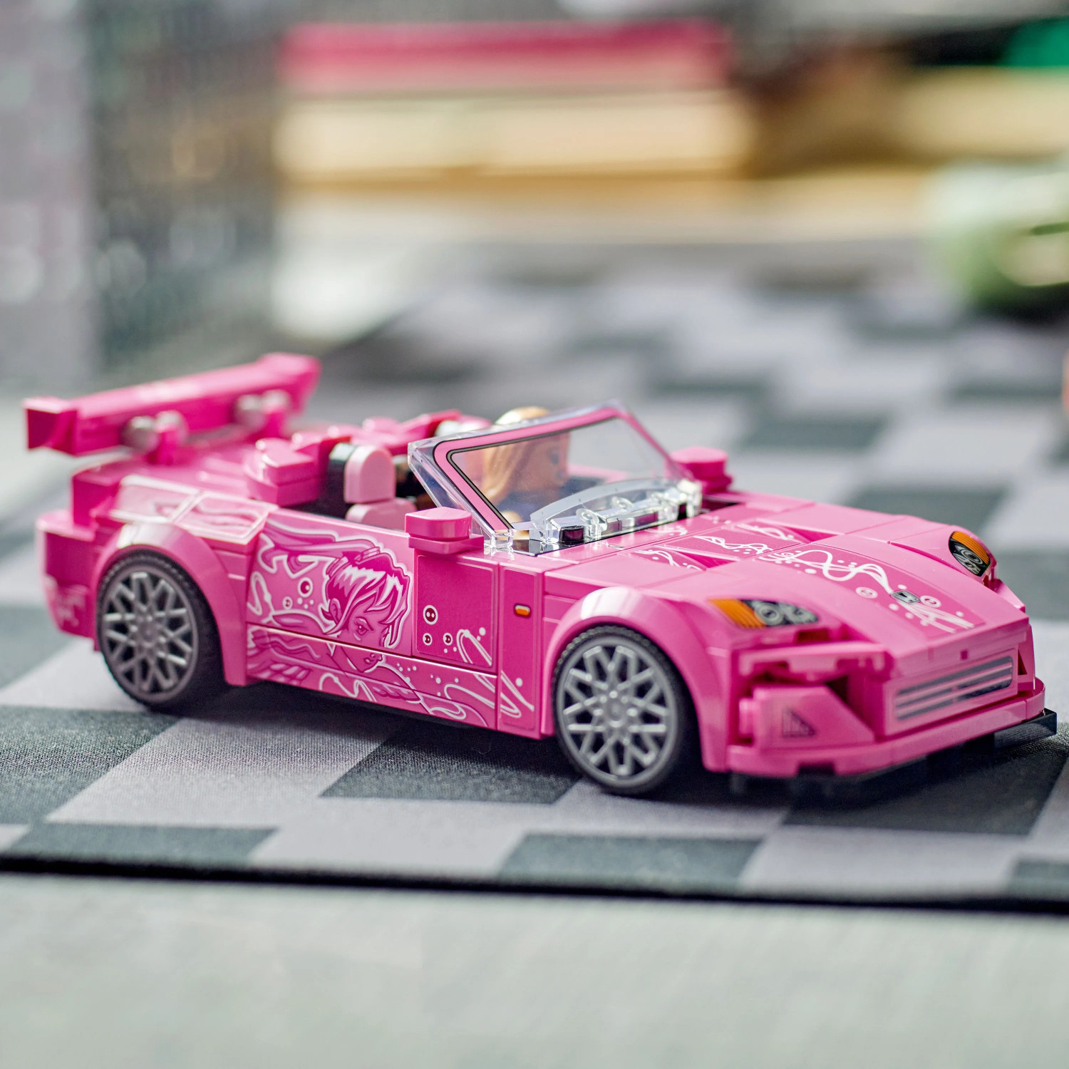 Image of LEGO Speed Champions 2 Fast 2 Furious Honda S2000 Car Toy 77241