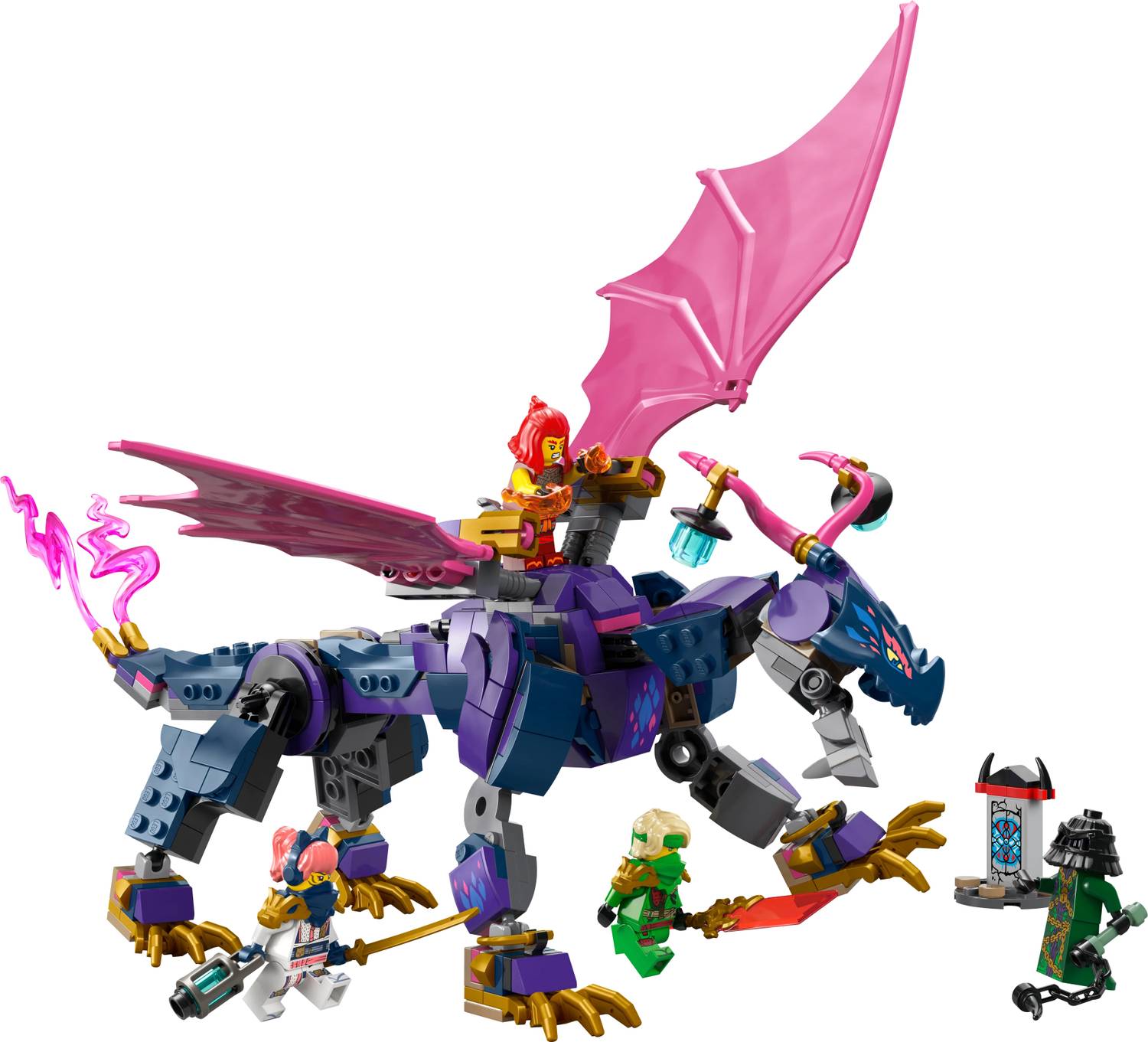 rintosull スターターセット Lサイズ LEGO NINJAGO Rontu The Master Dragon Toy Set 71842 Building Blocks