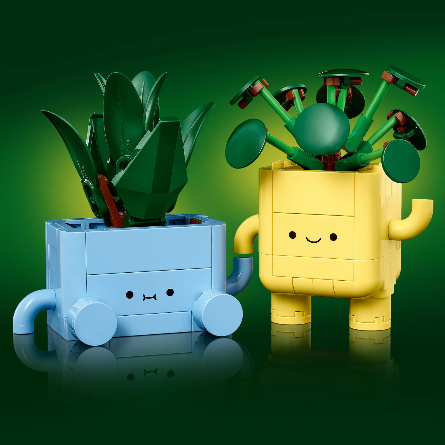 Image of LEGO Botanicals Happy Plants Shelf Decor 10349
