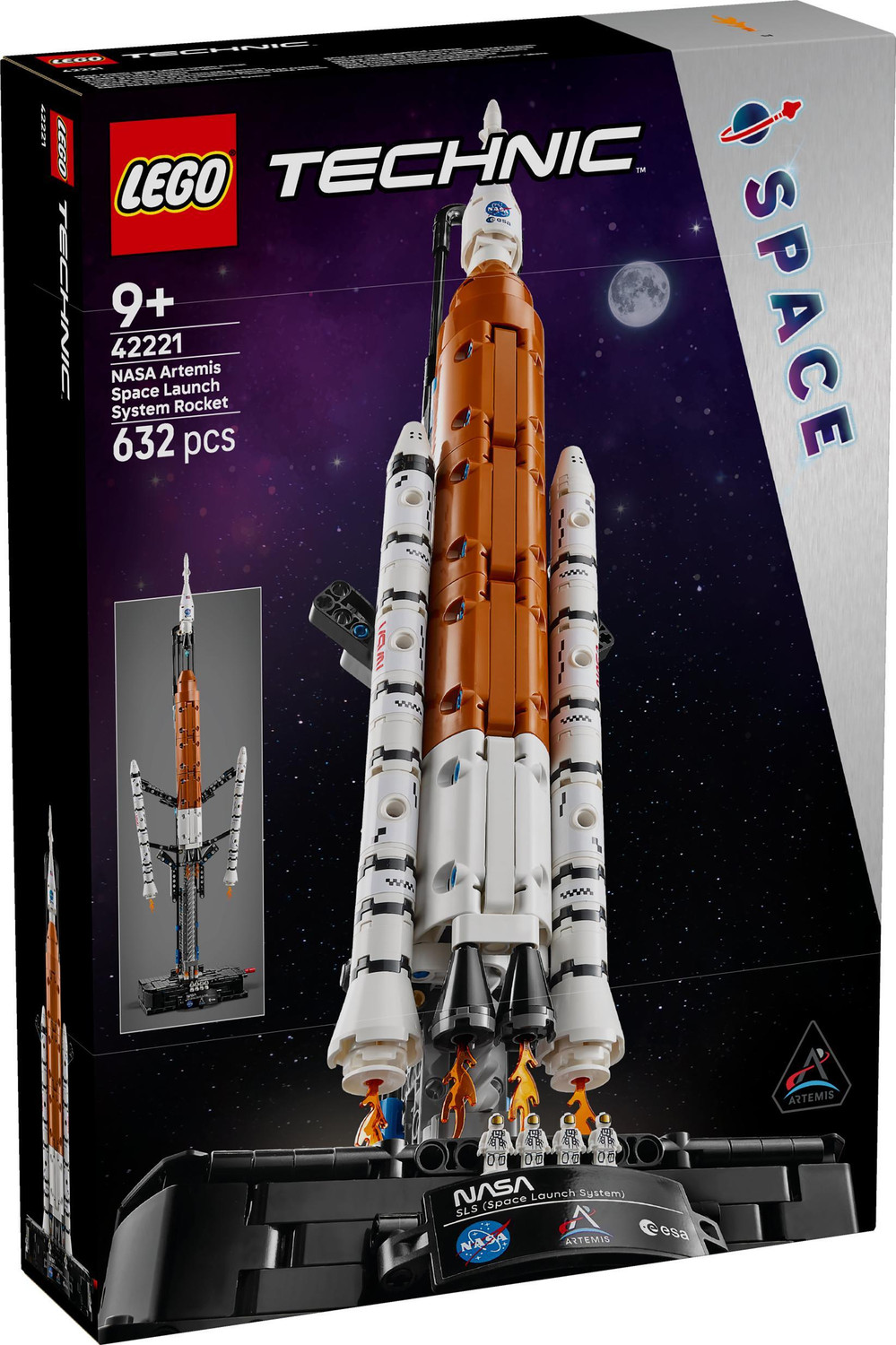 Image of LEGO Technic NASA Artemis Space Launch System Rocket 42221