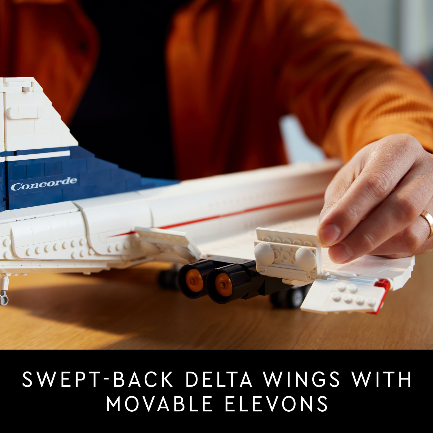 LEGO Icons Concorde 10318 Building Set (2,083 Pieces) (Multicolor ...