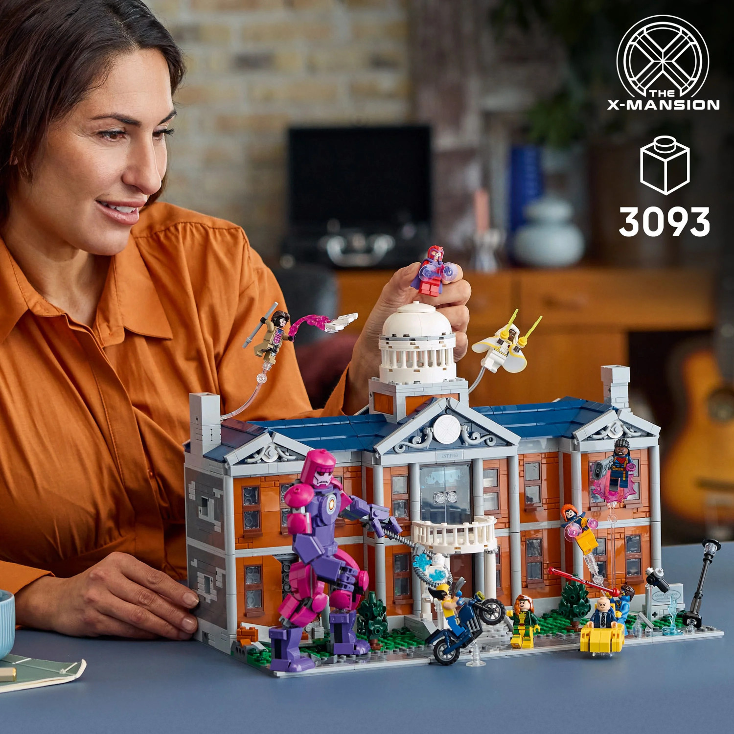 Image of LEGO Marvel X-Men: The X-Mansion Buildable Set 76294 (3093 Blocks)