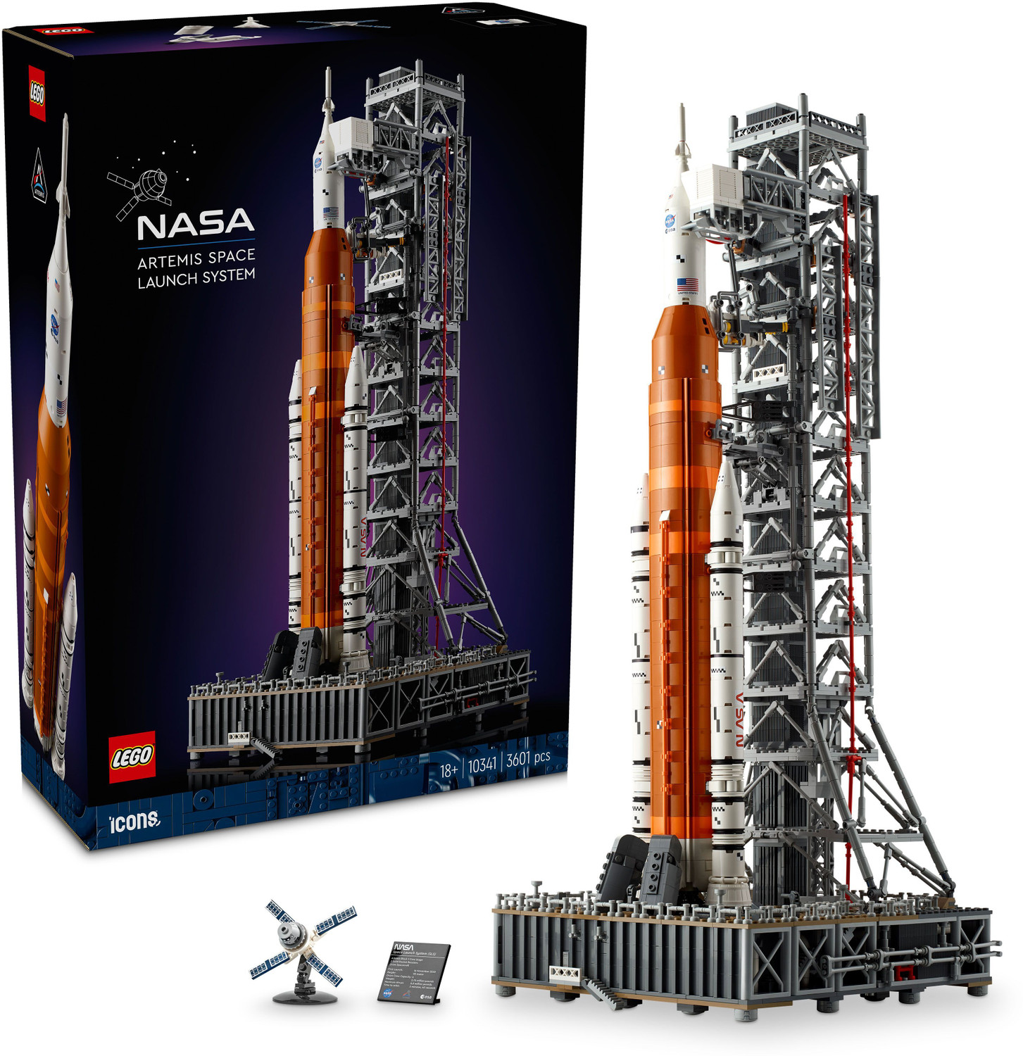 Image of LEGO Icons NASA Artemis Space Launch System 10341 (3601 Pieces)
