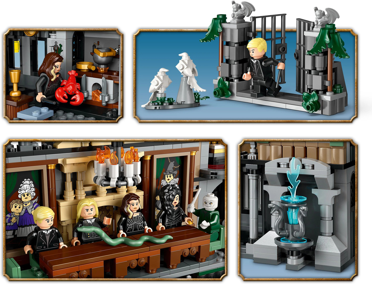 Image of LEGO Harry Potter Malfoy Manor, Wizard Toy Building Set 76453 (1601 Blocks)