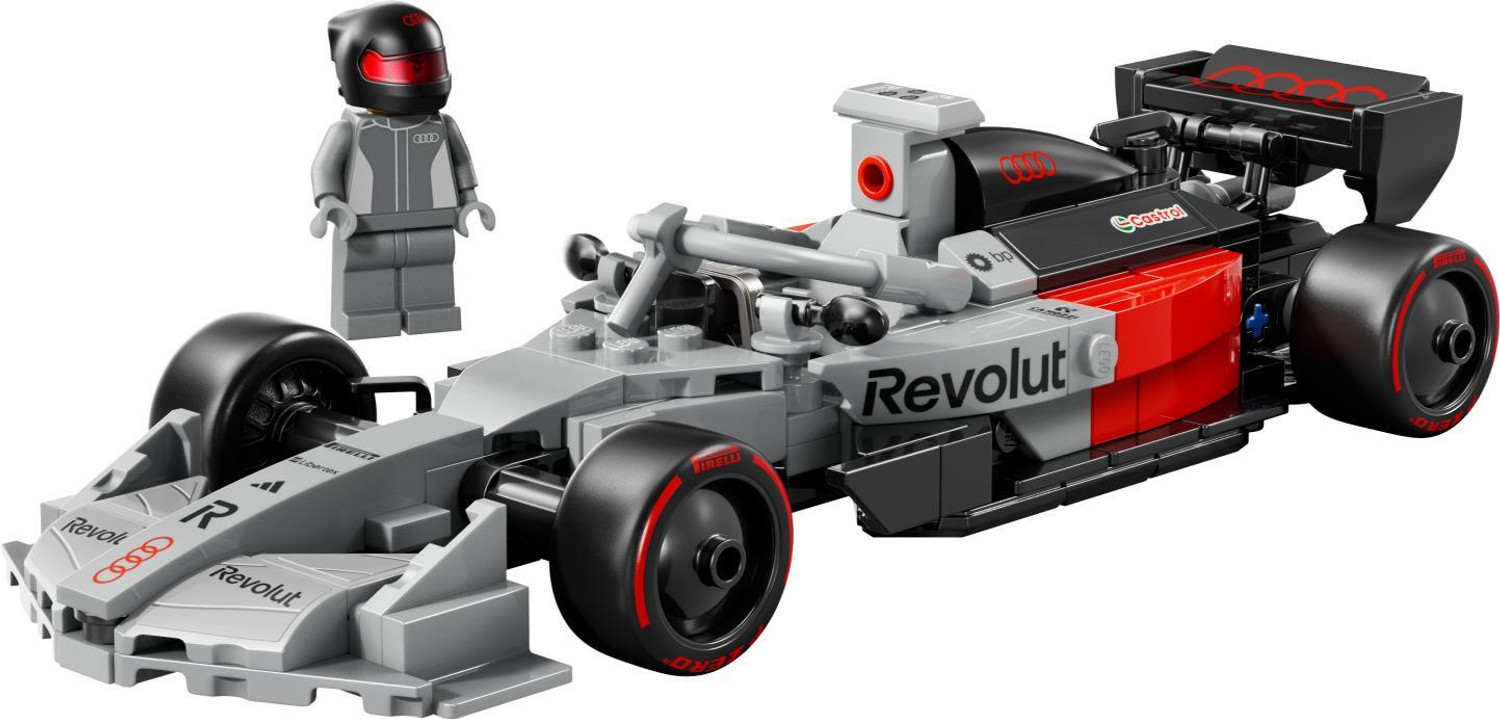 Image of LEGO Speed Champions Audi Revolut F1 Team R26 Race Car 77259