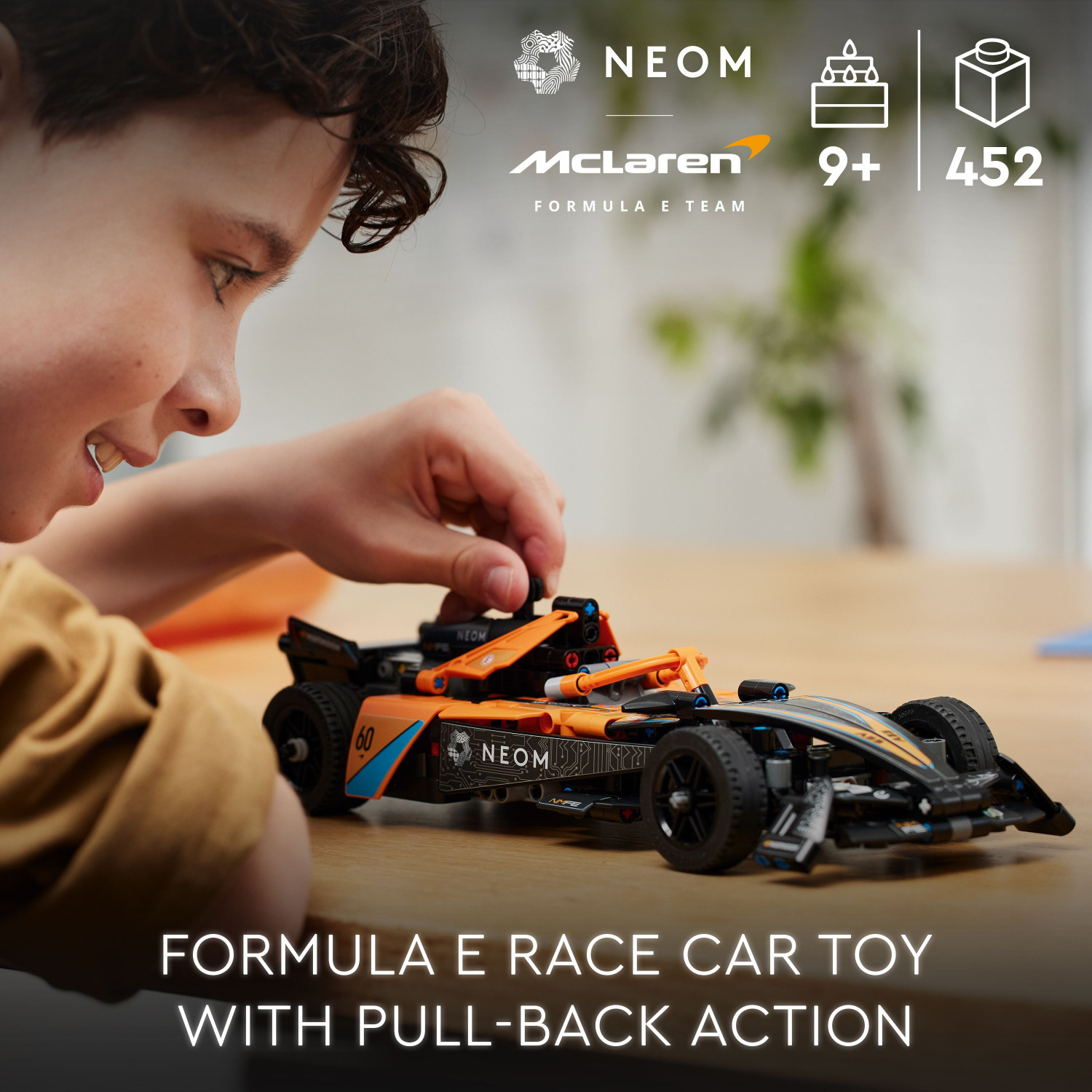 Image of LEGO Technic NEOM McLaren Formula E Race Car 42169 ( 452 Pieces)