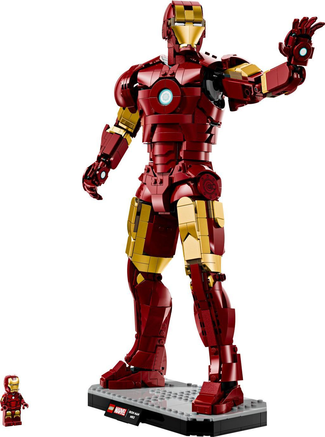Image of LEGO Marvel Iron Man Mark 3 Collectors Edition 76344
