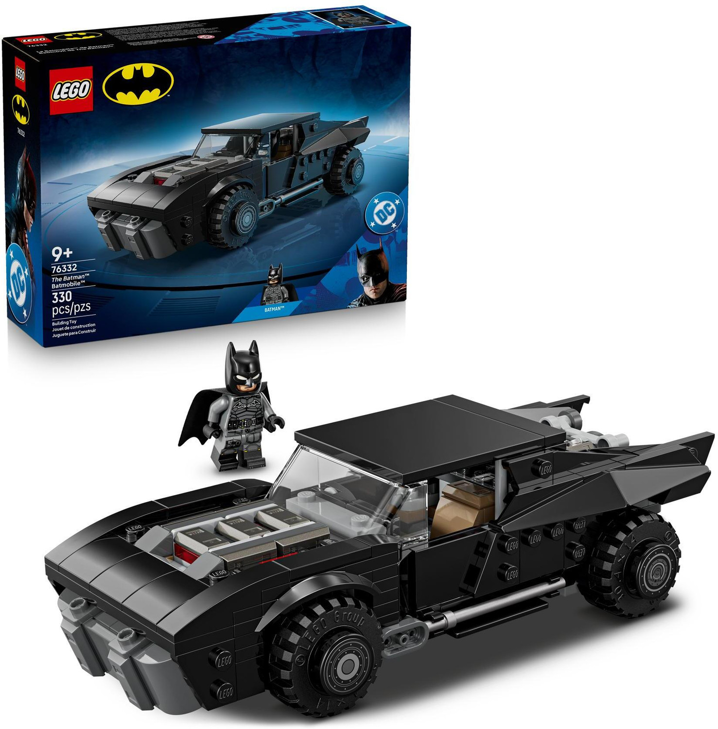 Image of LEGO DC Batman: The Batman Batmobile Model Car Toy 76332