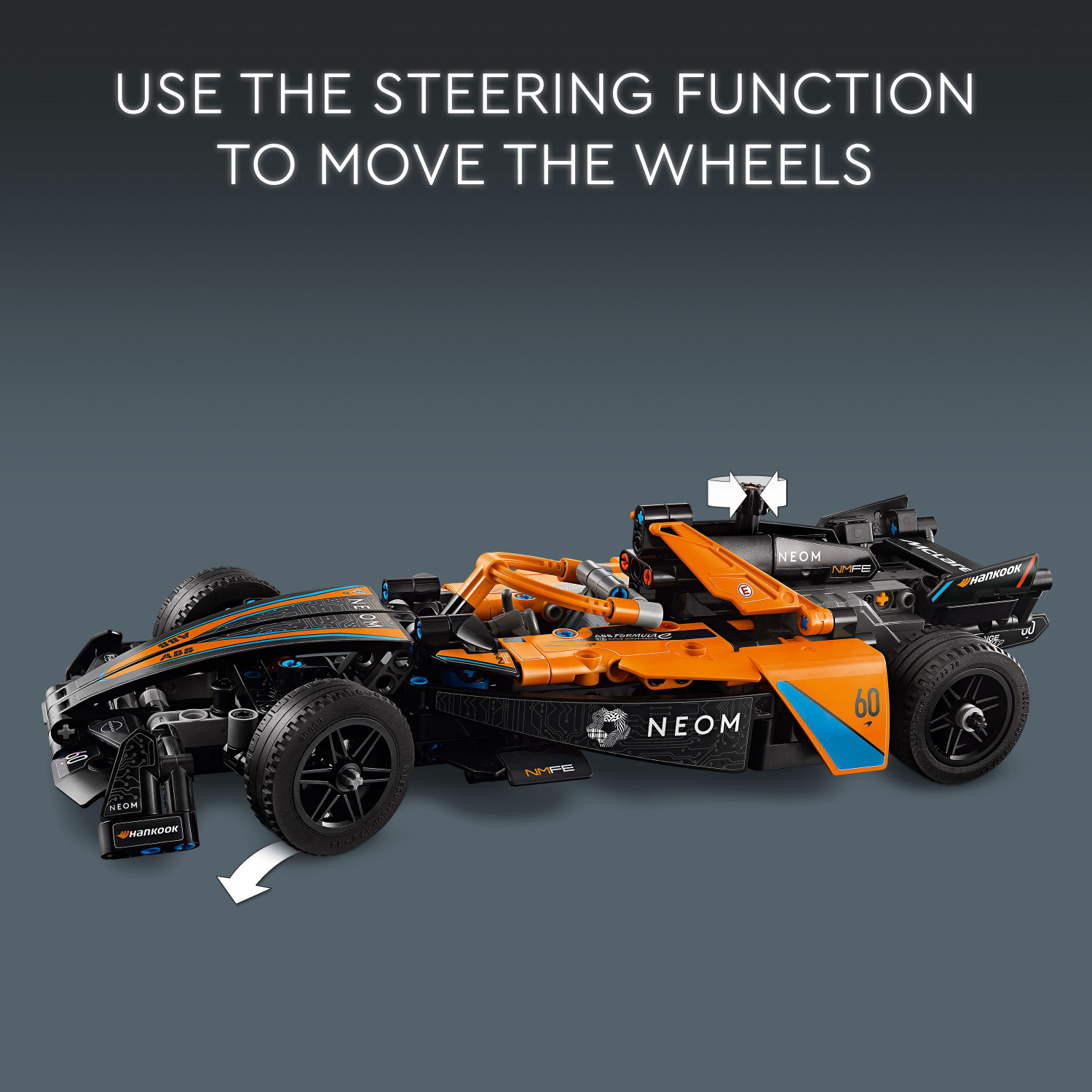 Image of LEGO Technic NEOM McLaren Formula E Race Car 42169 ( 452 Pieces)