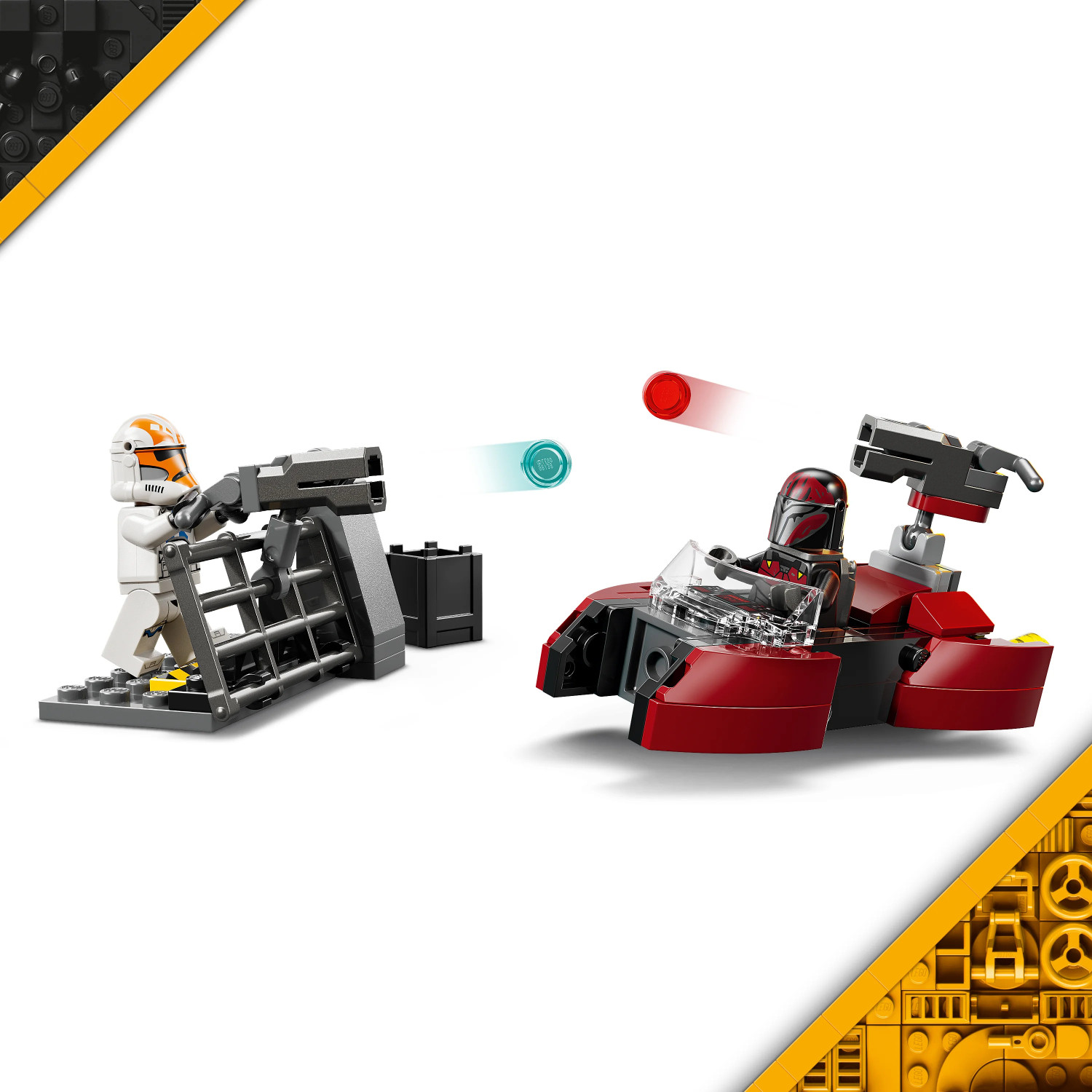 Image of LEGO Star Wars Siege of Mandalore Battle Pack Set 75449