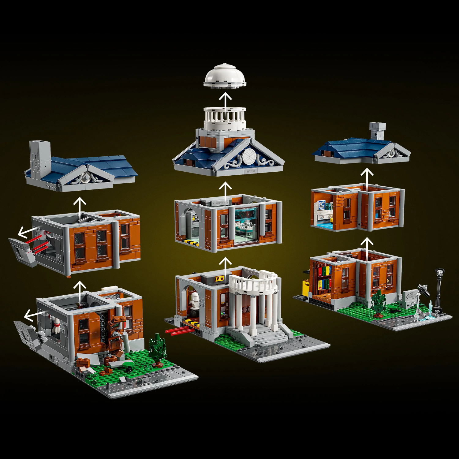 Image of LEGO Marvel X-Men: The X-Mansion Buildable Set 76294 (3093 Blocks)