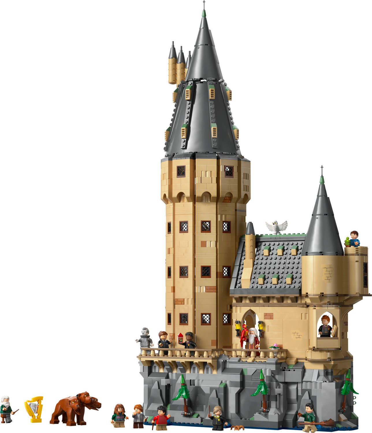 Image of LEGO Harry Potter Hogwarts Castle: The Main Tower Set, Wizard Gift 76454