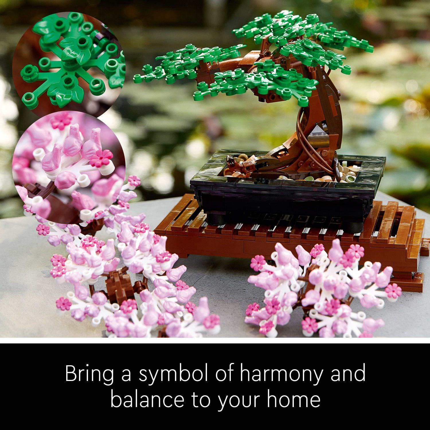 Image of LEGO Icons Bonsai Tree 10281 Building Kit (878 Blocks)