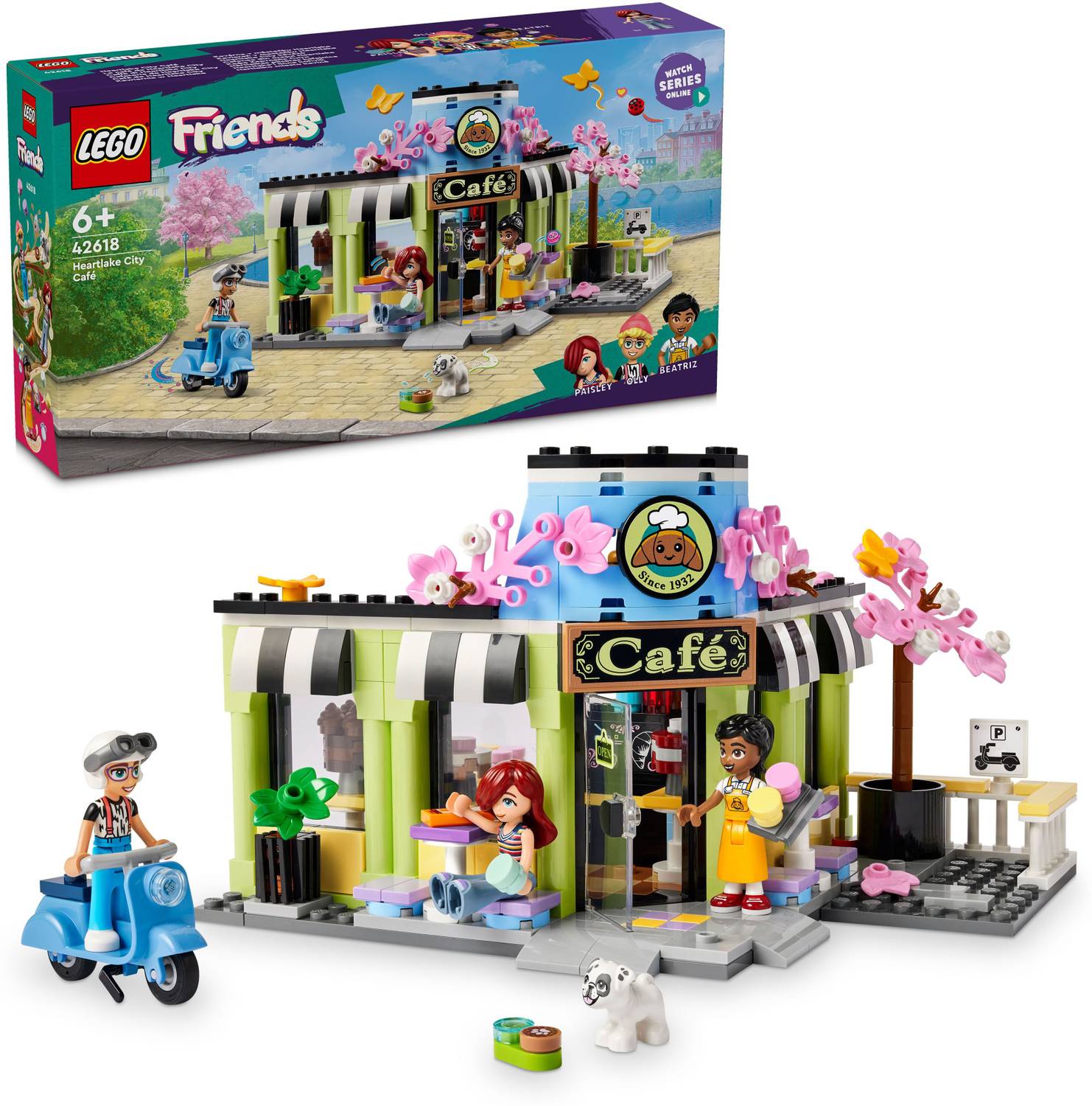 はやはや　BD5のみ LEGO Friends Heartlake City Cafe Toy 42618 ( 426 Blocks) - Friends