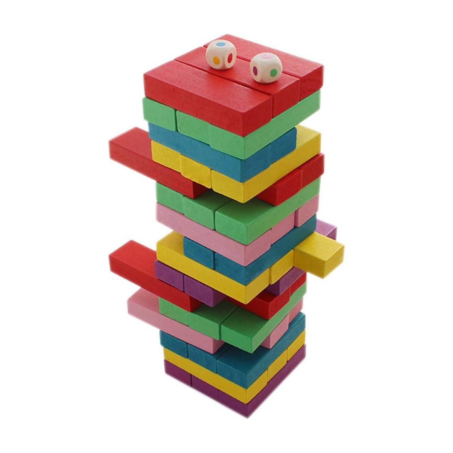 Ascend Store Construction Blocks 48 Pcs with 2 Dice