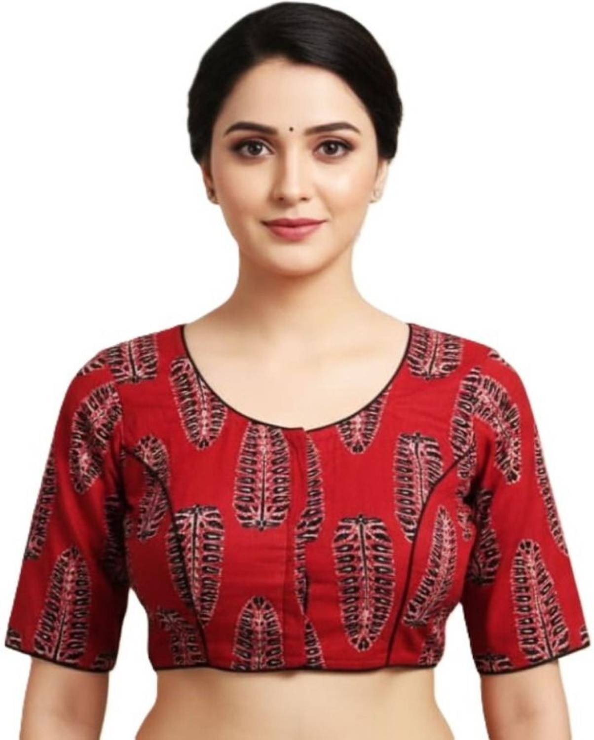 Agomoni Round Neck Women Blouse