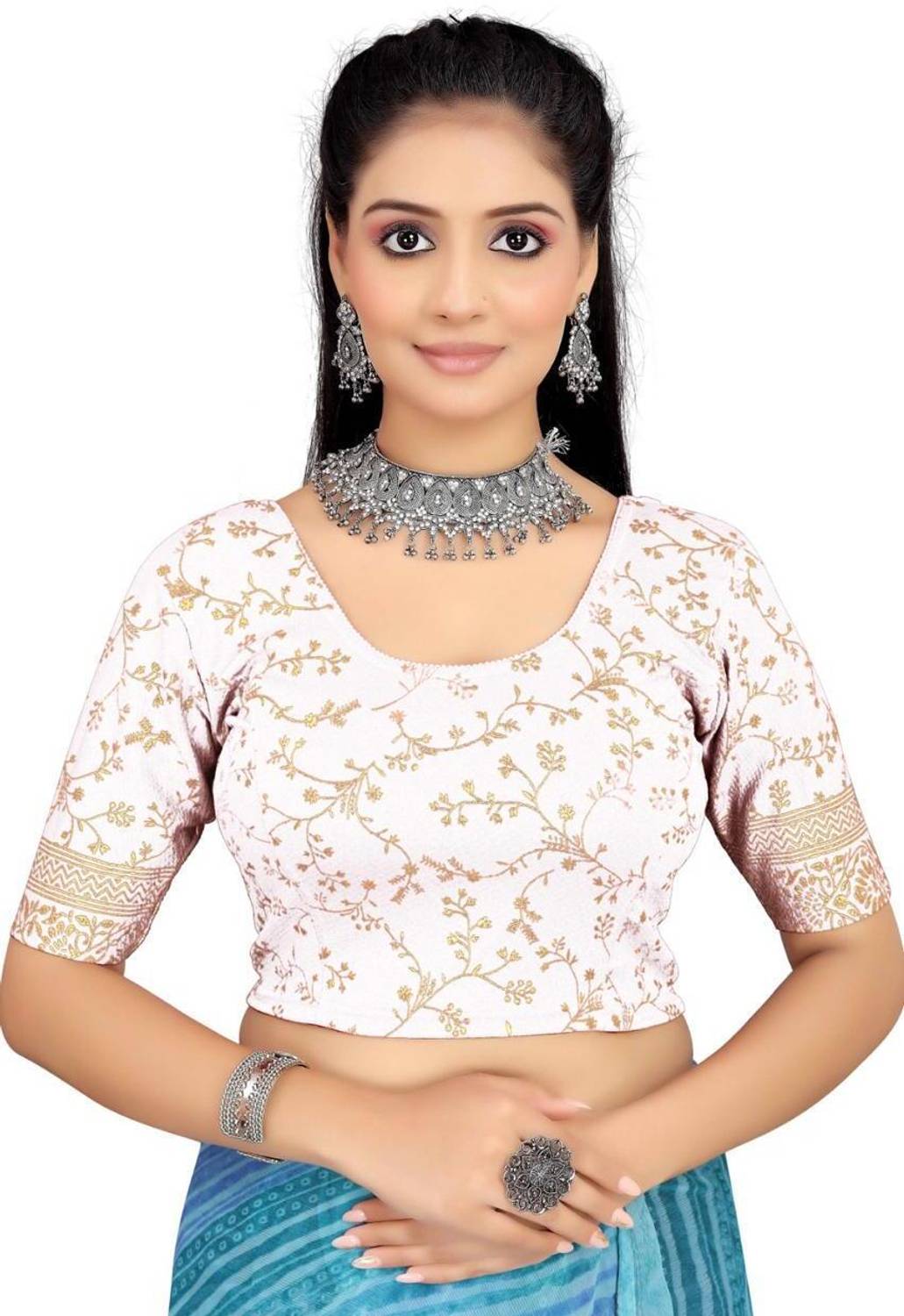 Baisaraj U-Neck Women Blouse