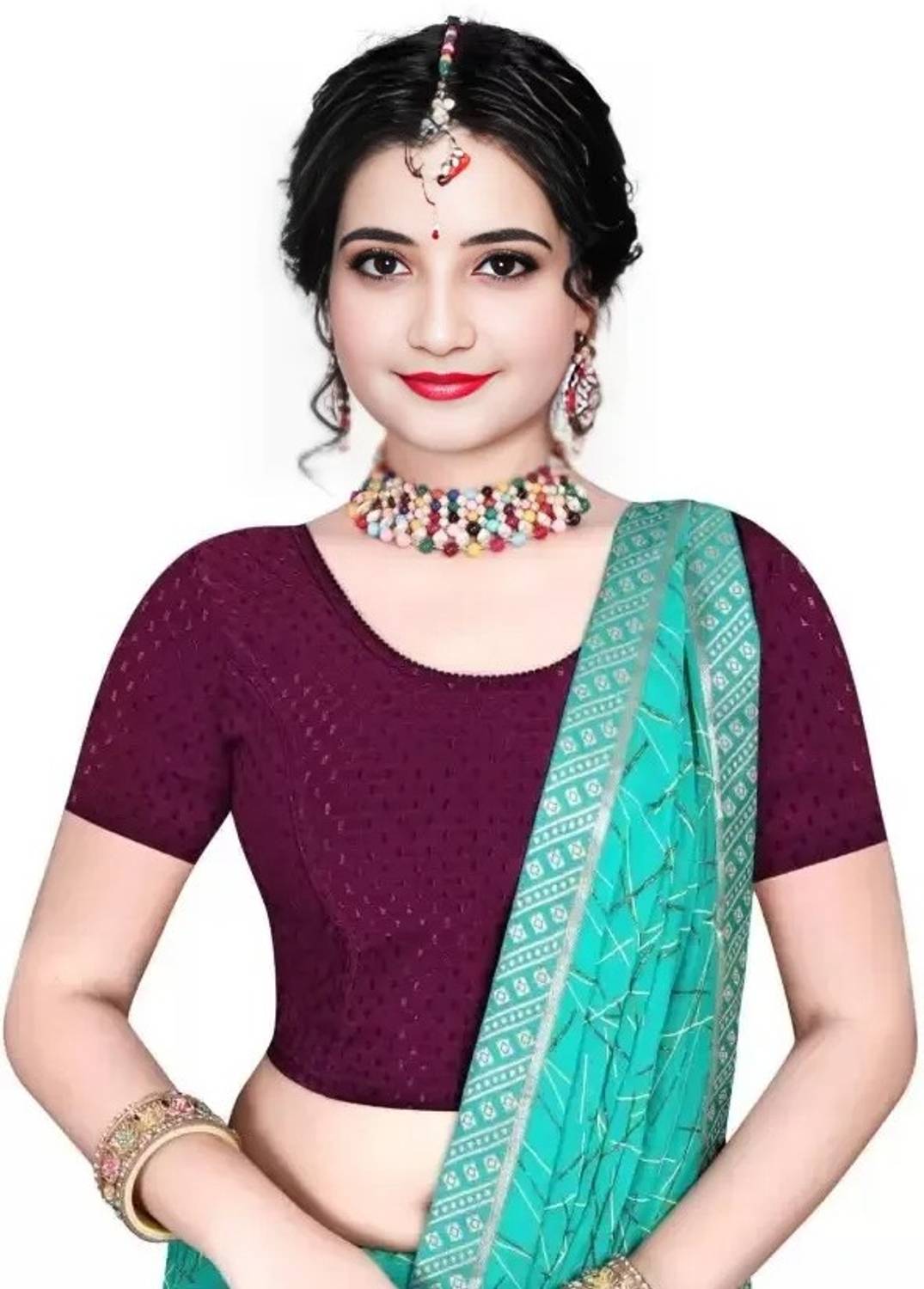 PRITAM TRENDZ Round Neck Women Blouse