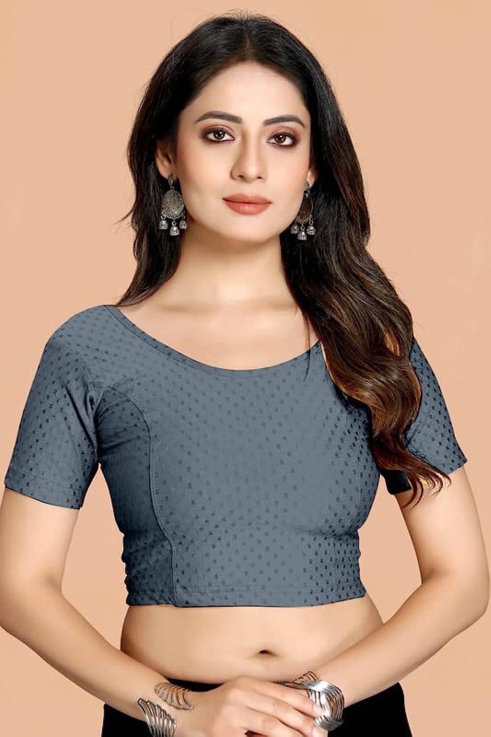 Aradhana Fashion Round Neck Women Blouse