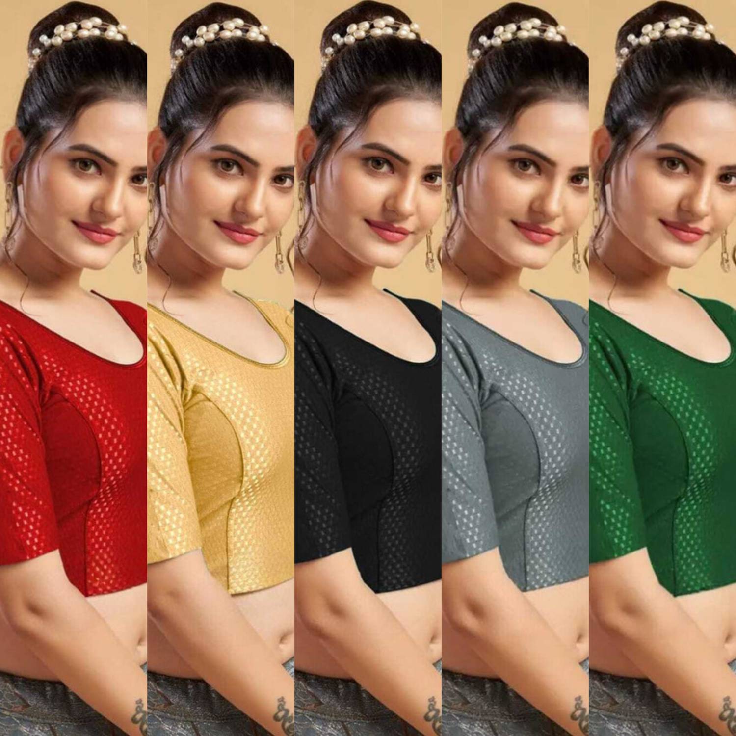 AdityaTopNotch Round Neck Women Blouse