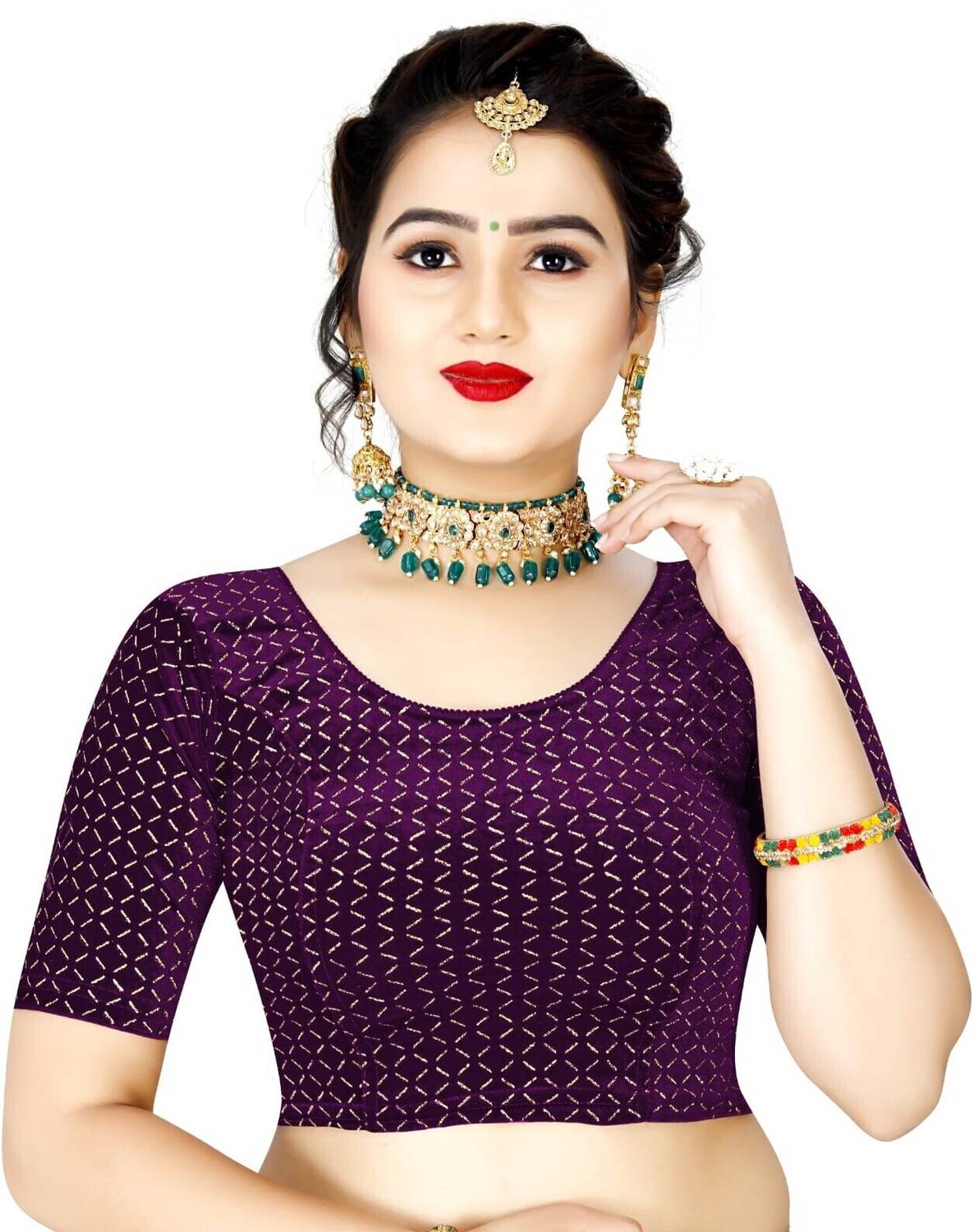 Sheandparag Round Neck Women Blouse