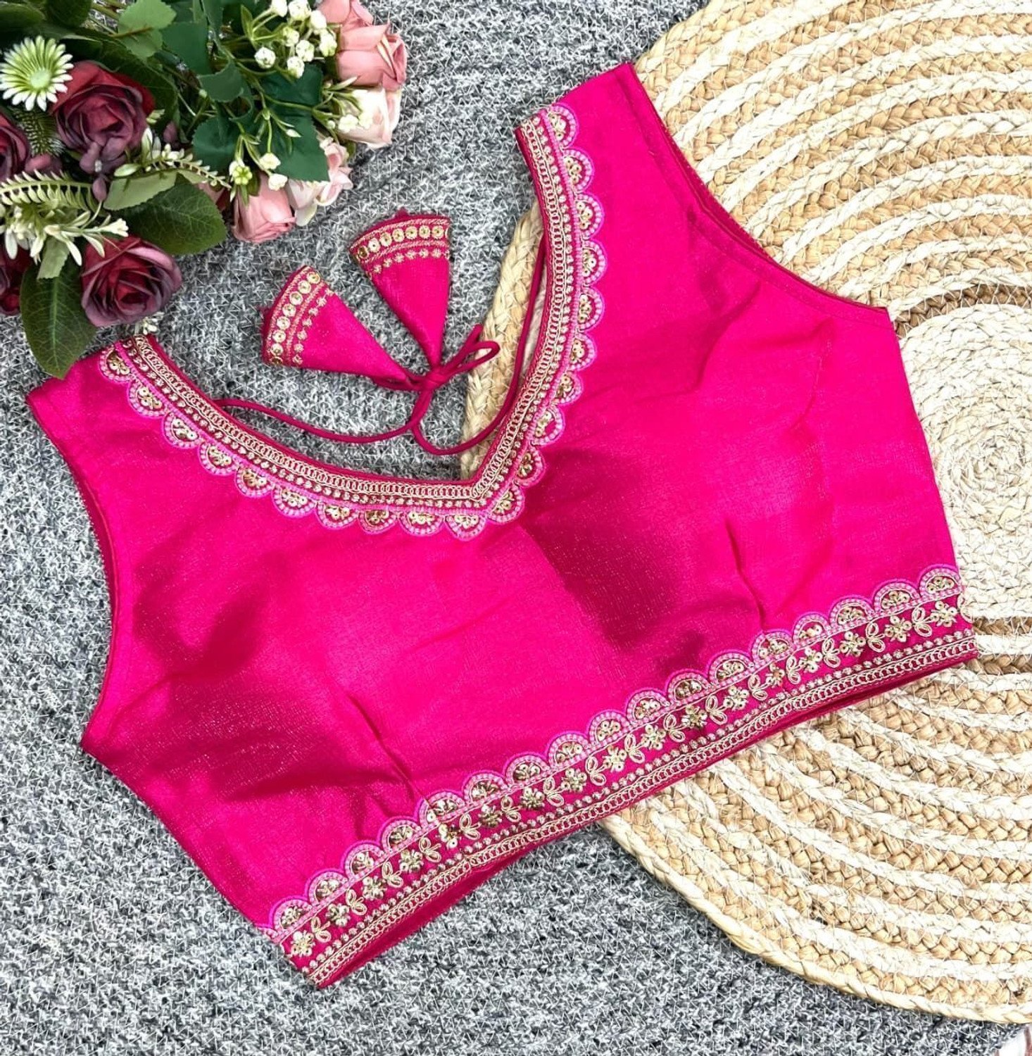 Image of Drishti Fashion Sweetheart Neck Women Blouse
