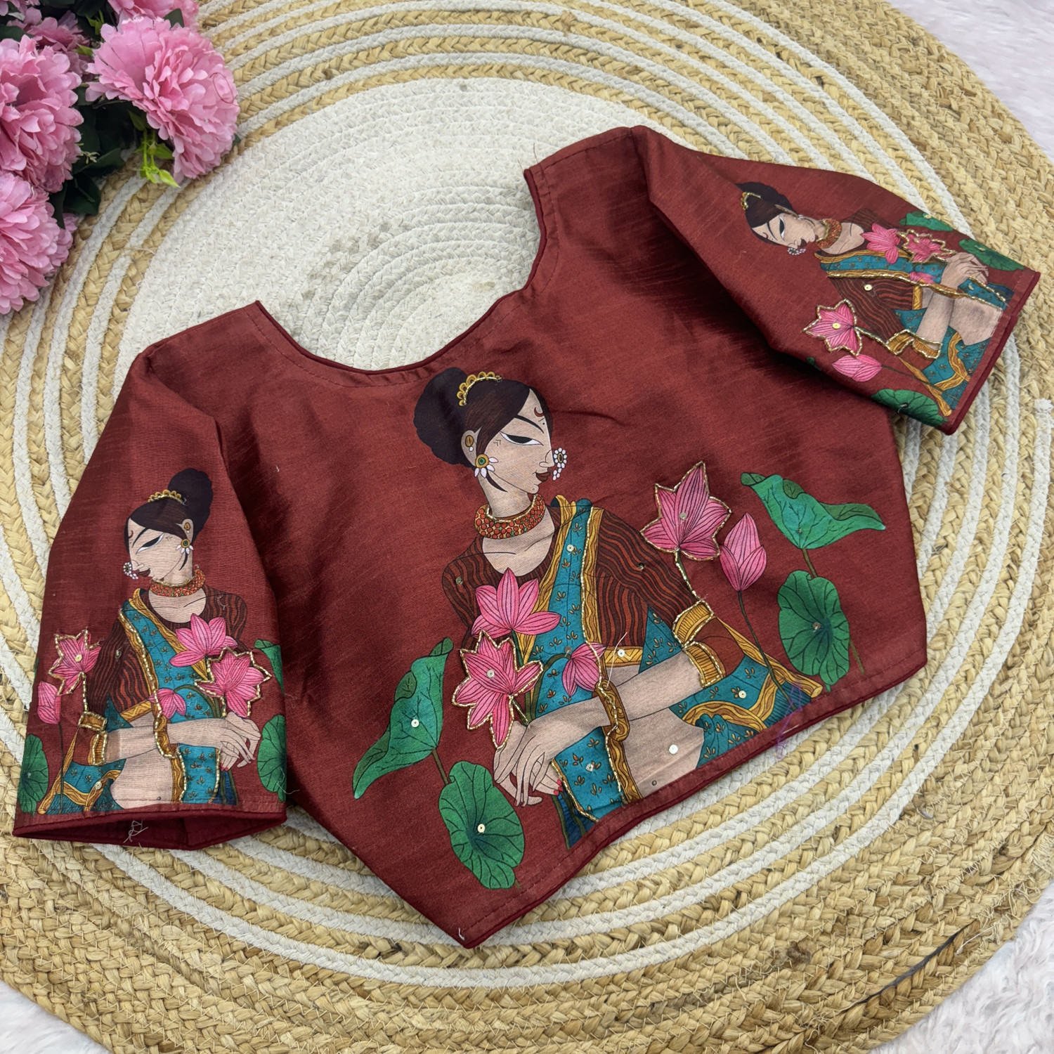 Image of Amour Fashion Round Neck Women Blouse