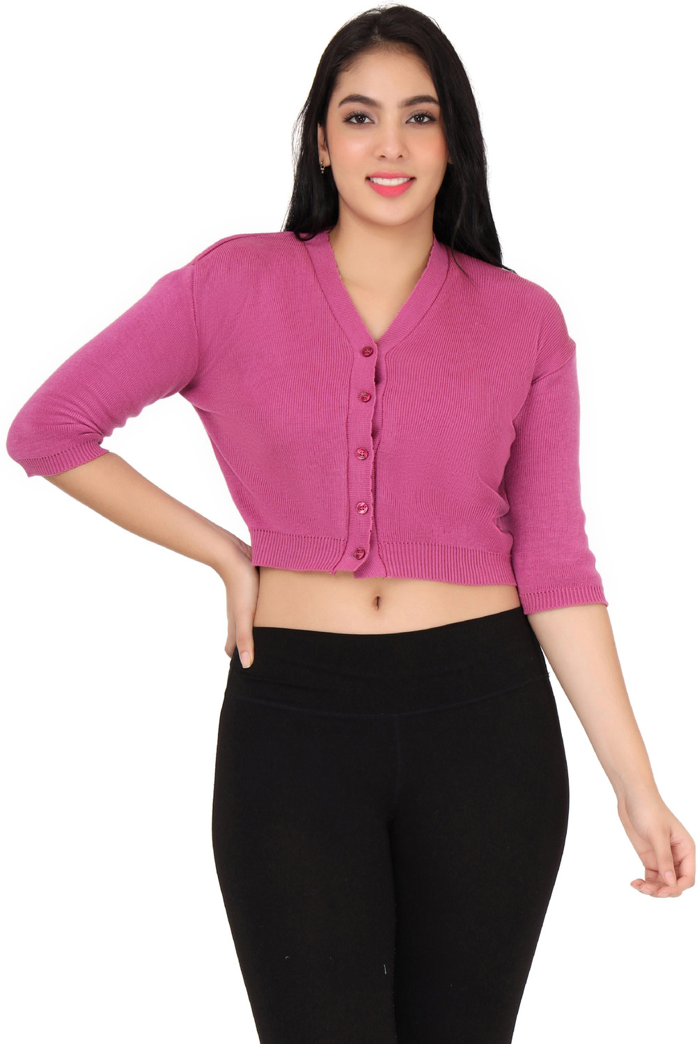 Image of FEMULA V-Neck Women Blouse