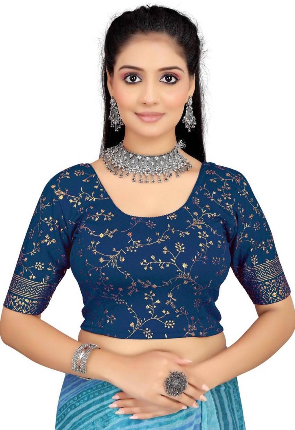 Baisaraj U-Neck Women Blouse