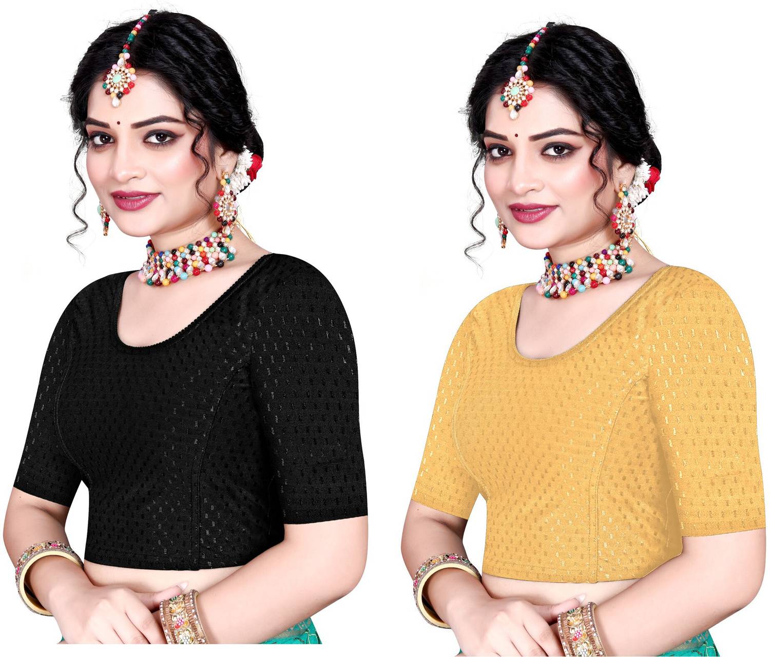 Aayra Round Neck Women Blouse