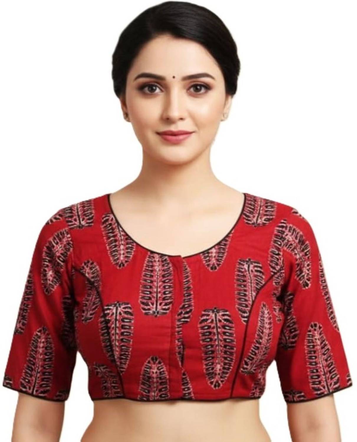 Agomoni Round Neck Women Blouse
